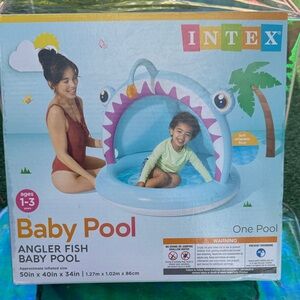 Intex Blue Angler Fish Baby Pool